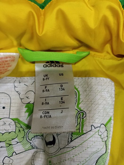 Куртка пуховик Nike(8-10), Adidas (8-9)