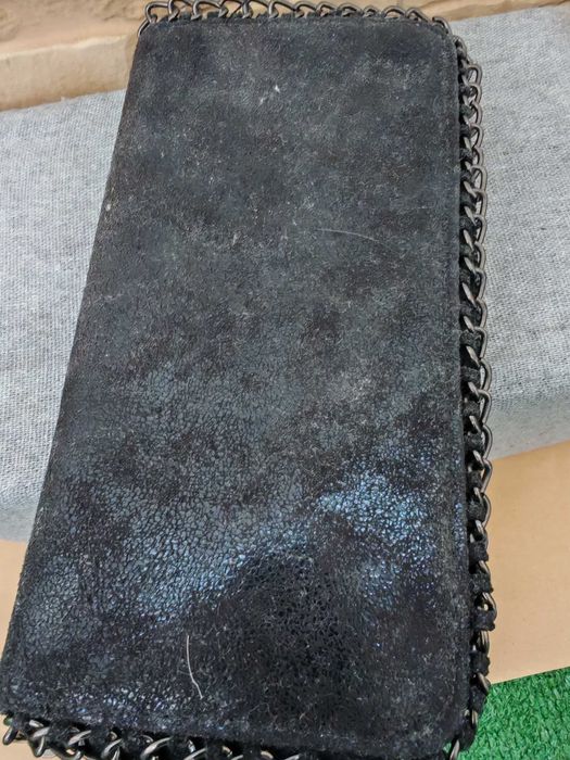 Дамска чанта и портмоне-кожа