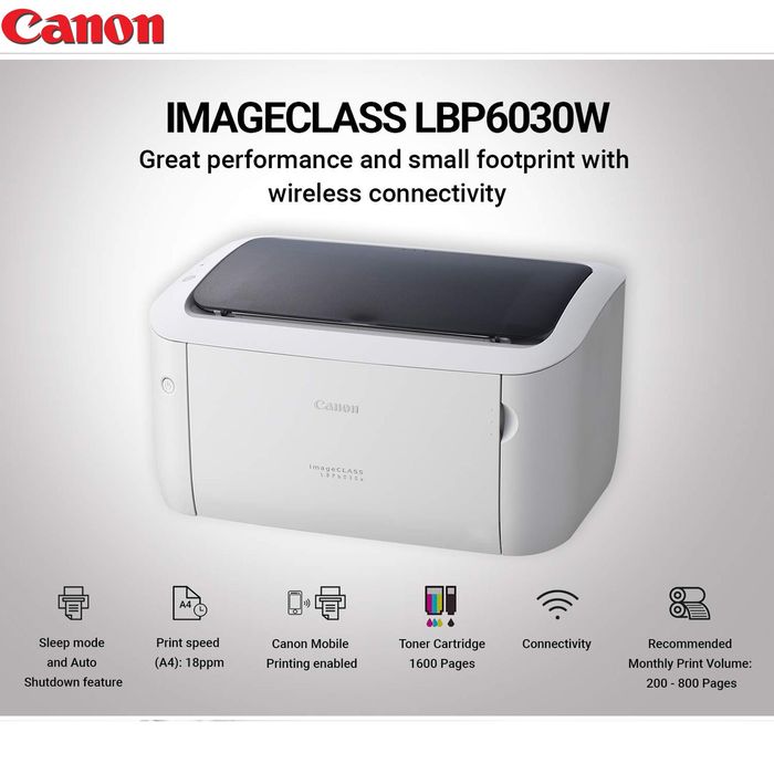 Canon LBP6030W Принтер Canon imageCLASS LBP6030W Tehnodom.uz