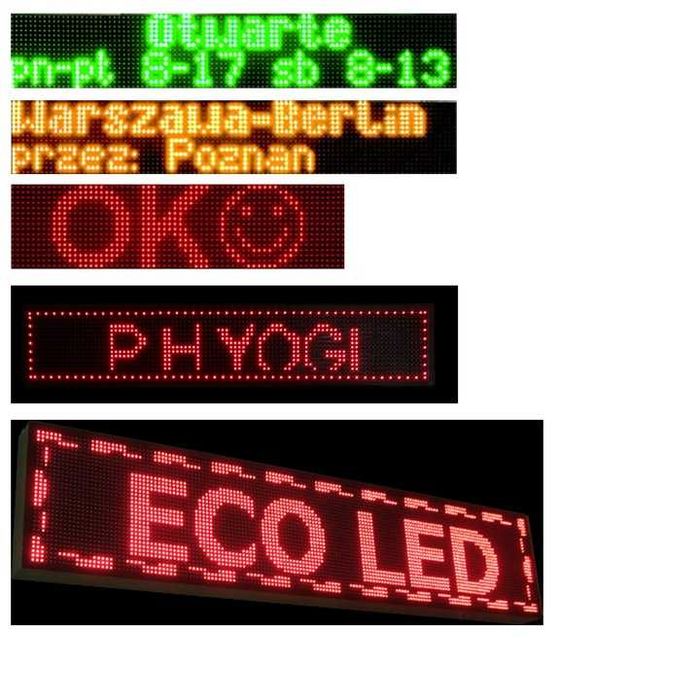 Reclama LED Luminoasa Panou LED Text Editabil dupa preferinte/Domeniu