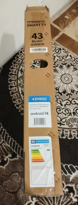 Moonx smart tv 43 M850 kafolati bor.