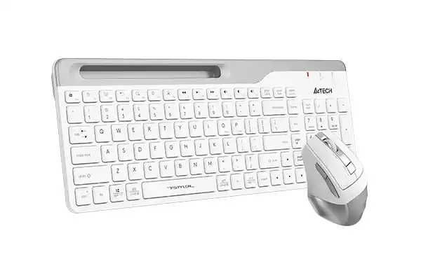 Клавиатура  мышь KB+Mouse A4Tech FB2535C/2800C Bluetooth (Icy White+