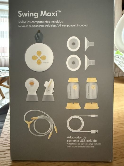 Електрическа помпа Medela Swing Maxi двойна с аксесоари