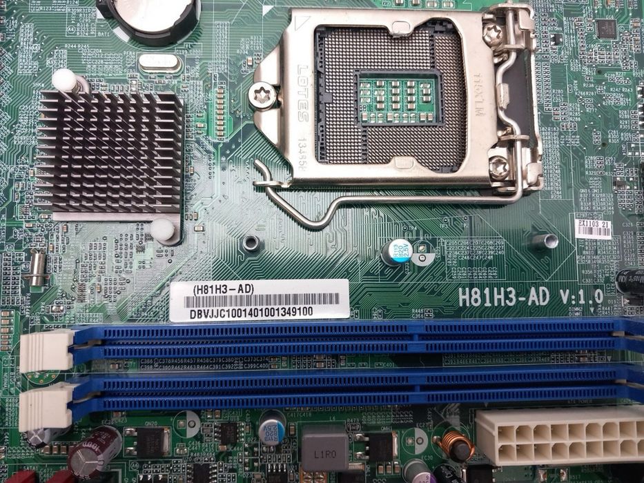Placa de bază DTX Acer Veriton X2630 Socket  Lga1150 si Procesor Intel I3 4170