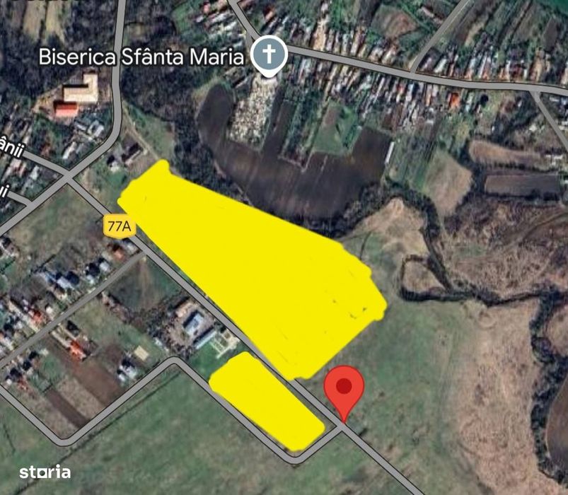 Terenuri intravilane de vânzare în Colacu, Răcari COMISION 0!