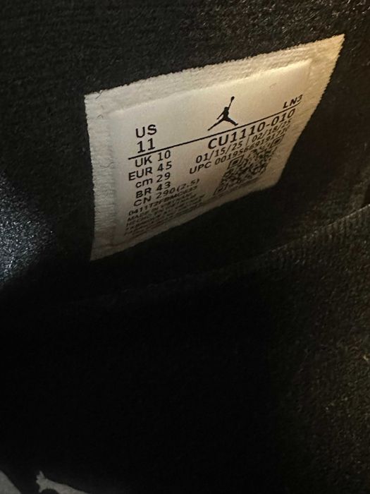Nike Air Jordan 4 Retro Black Cat, marimea 45