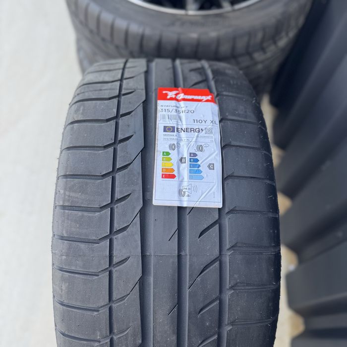 Jante Roti Complete BMW X5 F15 X6 F16 315 35 R20 275 40 R20 de vara cu senzori de presiune