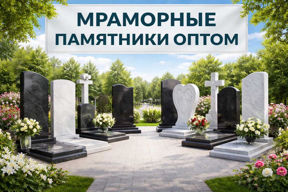 Мраморные памятники оптом