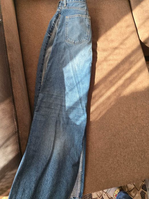 Дънки с камъни Pull&Bear