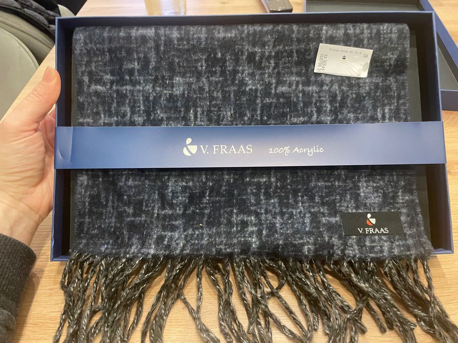 Мъжки плетен акрилен шал V. FRAAS
