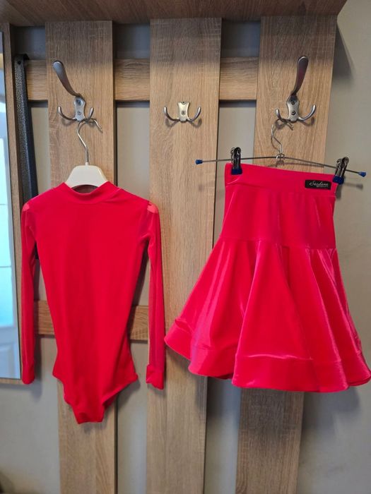 Руска рокля за спортни танци 134 см