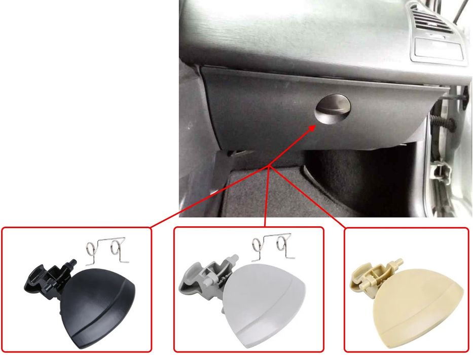 Дръжка за жабка на Citroen C4 MK1 (2004-2010)