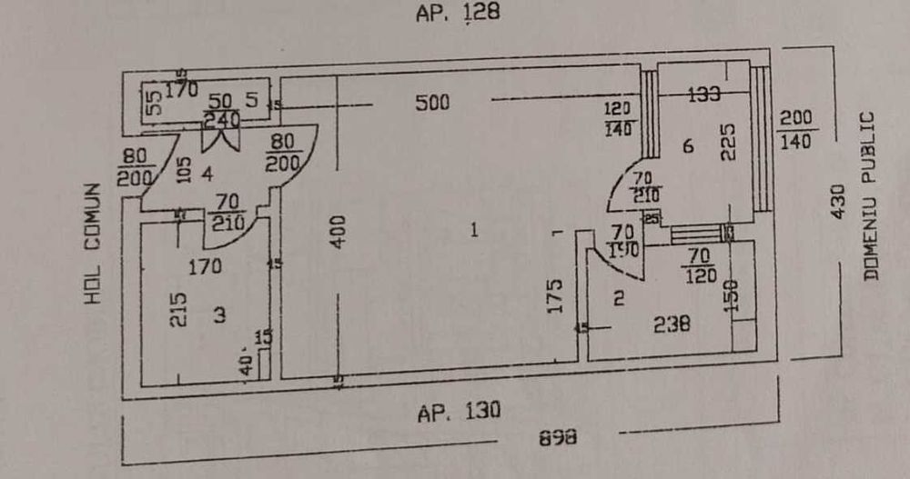 Garsoniera zona Blvd. Tudor Vladimirescu in spate la Raiffeisen