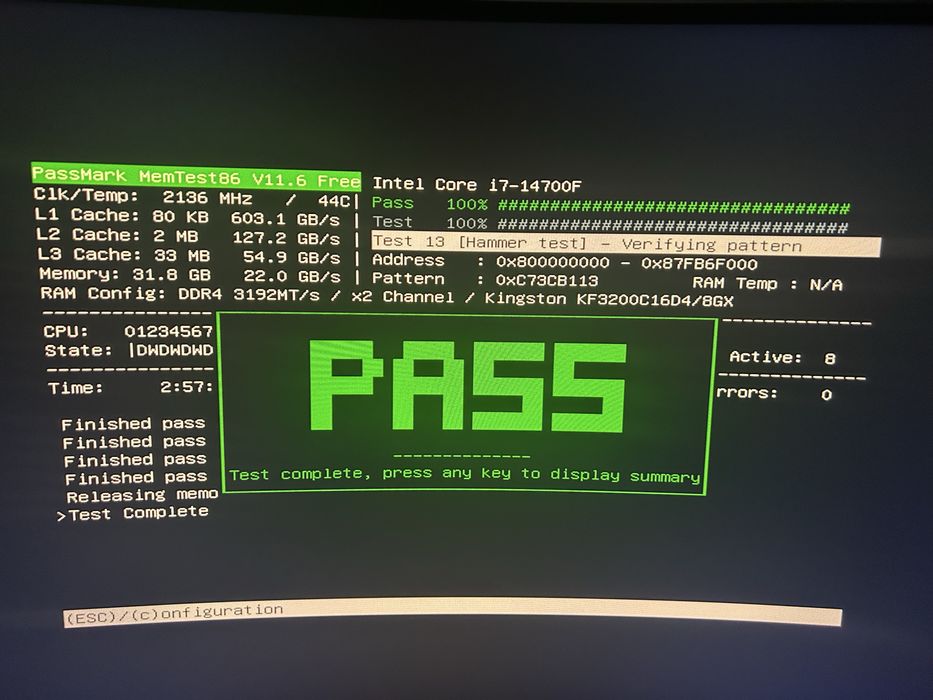 Kit 2x8gb ddr4 3200mhz cl16 kingston fury beast