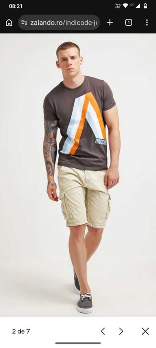 Pantaloni scurti cargo indicode jeans.noi