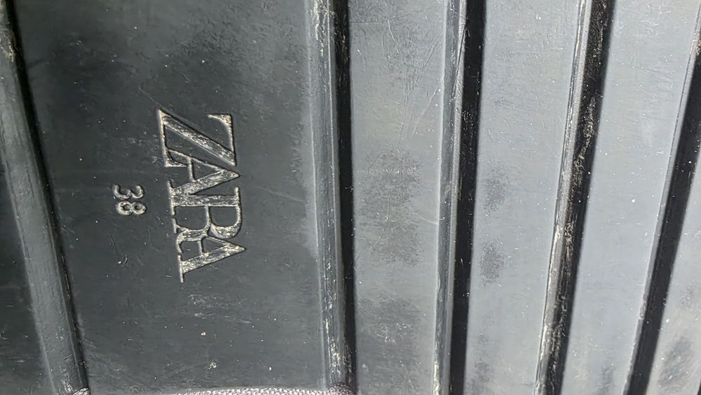 Zara сапоги 38 разм