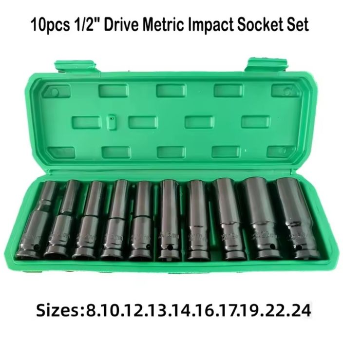 Комплект ударни вложки 8мм-24мм