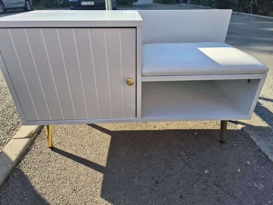 Bancă cu  pantofar HOMCOM