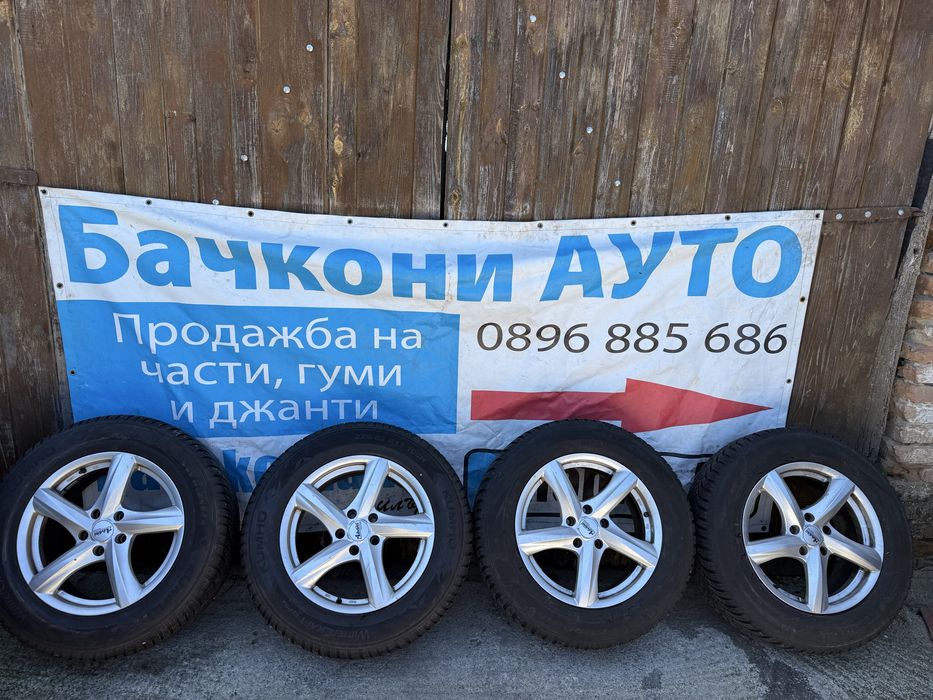 17 5х114.3 джанти с зимни гуми