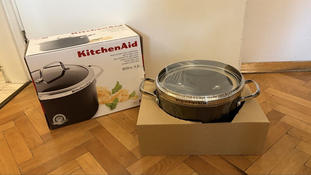 Тенджера Kitchen Aid 22 см нова