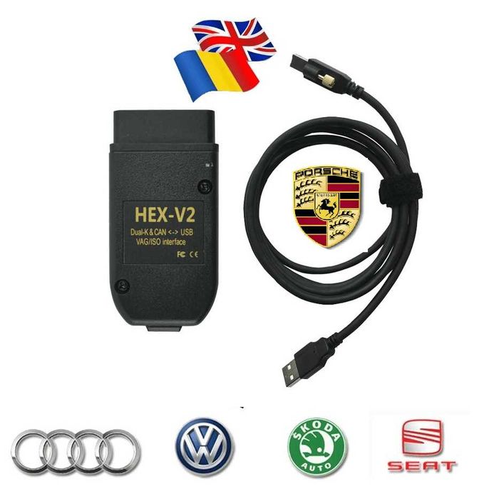 VCDS Hex V2 - Tester diagnoza VW Audi Skoda - ARM STM32F