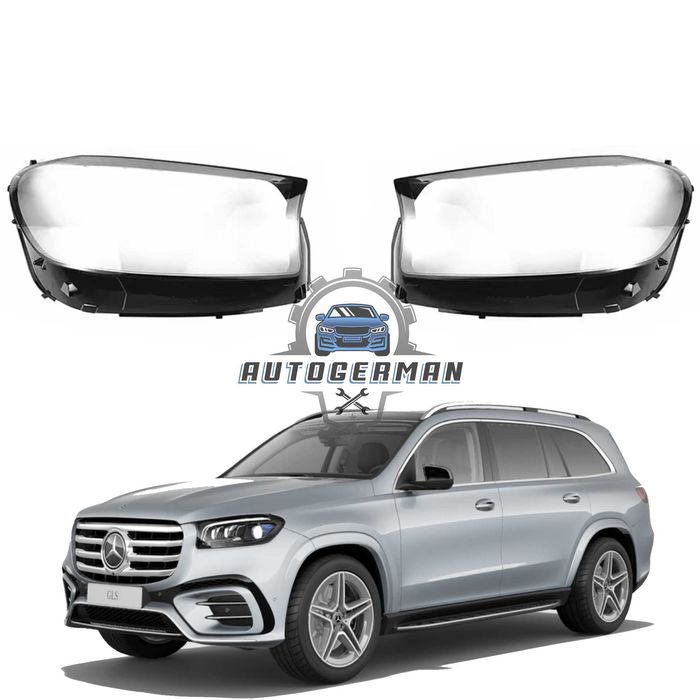 Капаци фарове Mercedes-Benz GLS-Class X167 (20-22) стъкло фар крушки Мерцедес-Бенз ГЛС-Клас Х167 xenon