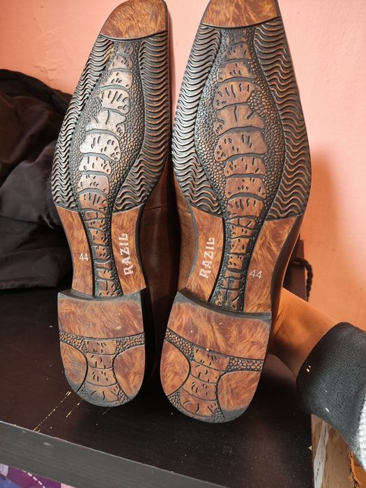 Pantofi piele crocodil