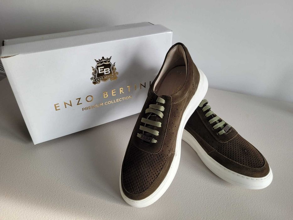 Pantofi Barbati ENZO BERTINI Piele/Maro/42