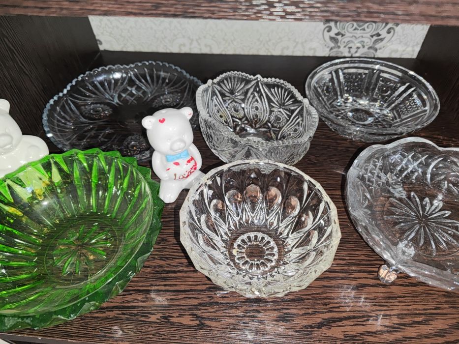 Посуда разная хрусталь стекло СССР