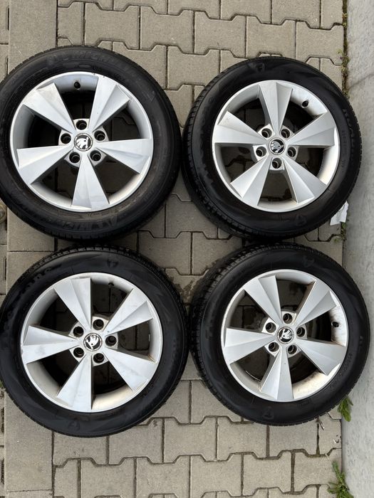 Set Jante Aliaj Originale Skoda Octavia 3 - 16" - 5x112 - ET46