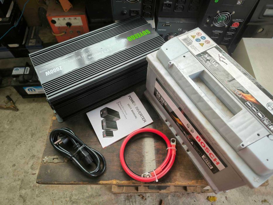 ЮПС-4000W+акумулатор 100ач,UPS-4000W,аварийно захранване и мн.др предл