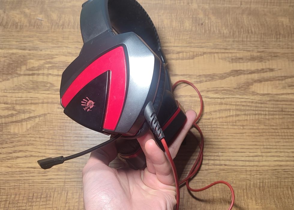 Геймърски слушалки Bloody (A4Tech) с микрофон