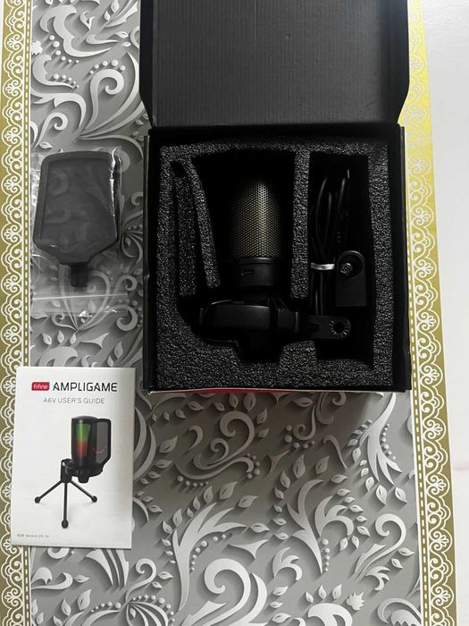 Микрофон Fifine A6V Ampligame
