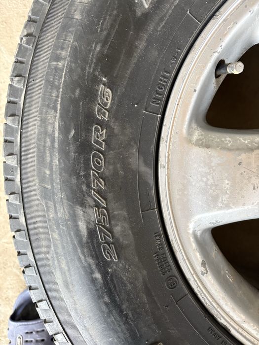 R16 титанка с шинами AT