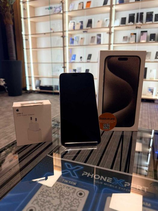 PhoneXpert SH - iPhone 15 Pro Max 256GB Natural Titanium Excelent #39894
