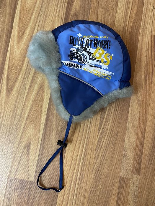 Шапка ушанка зимняя