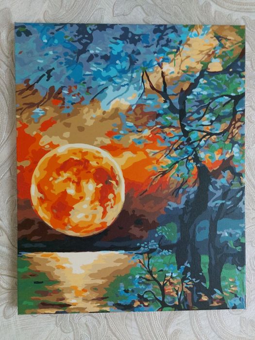 Живопись акрилом на холсте. Картина. Отличный подарок.