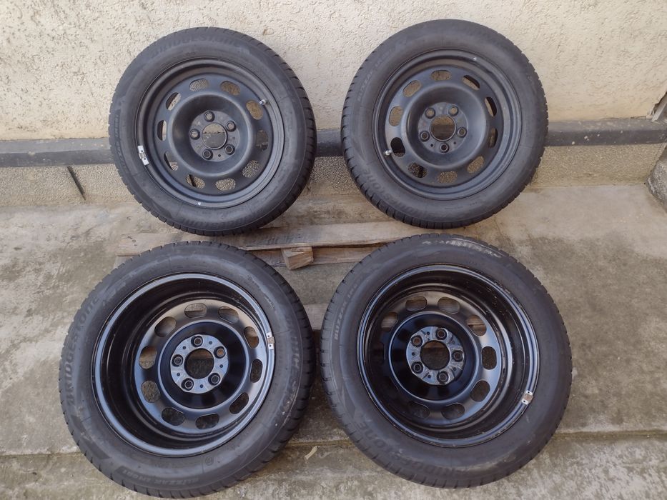 Jante BMW seria 1 F20 F21 F22 F23 cauciucuri 205 55 R16 M+S Senzori