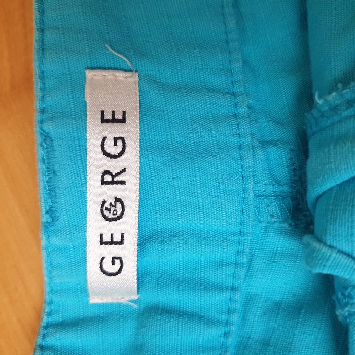 Pantaloni scurți dama George,turcoaz, mar 38