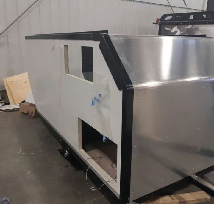 домик на колёсами