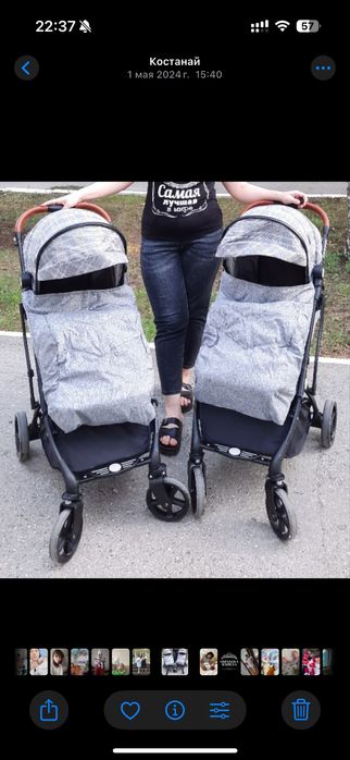Продам 2 прогулочные коляски в хорошем состоянии.