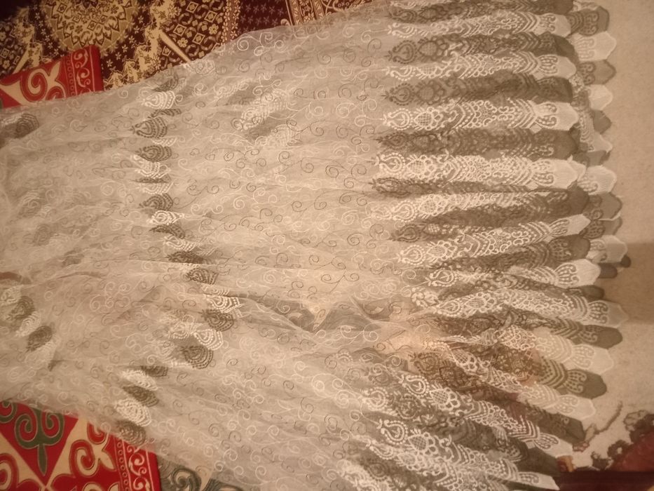 Тьюли для окна 2штуки