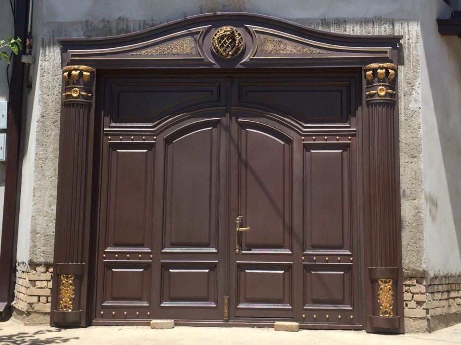 Ворота решетки перила навес качели всё изделия из железа