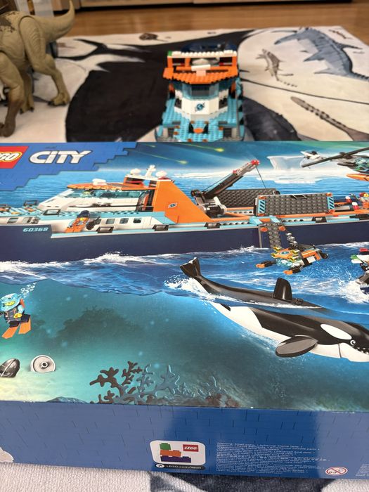 Lego city 60368 арктически изследователски кораб