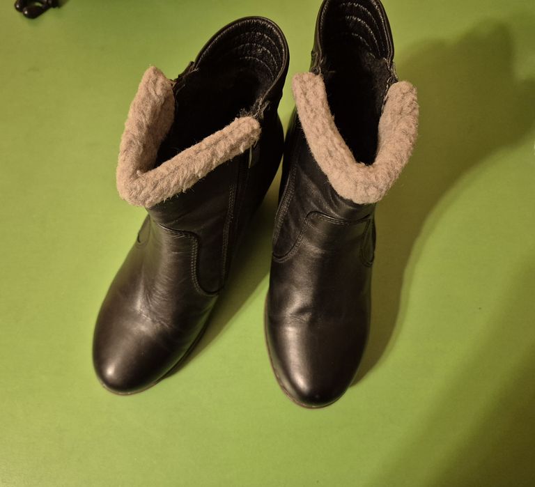 Зимние ботильоны ботинки