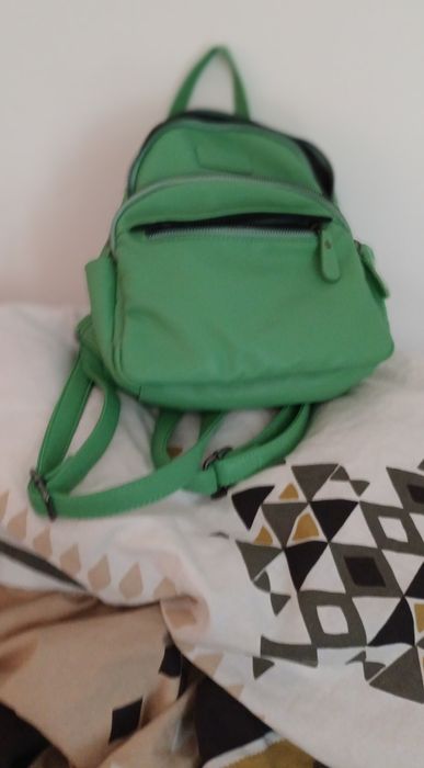 Ghiozdan de dama verde menta