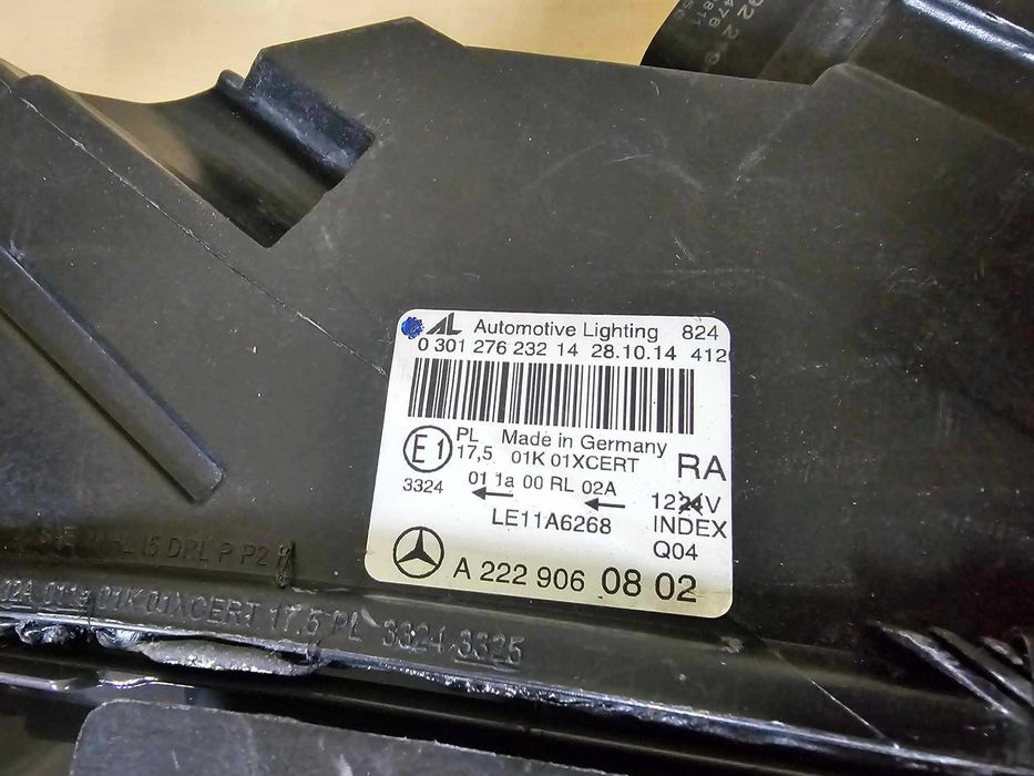 Десен фар Mercedes S W222 desen far мерцедес 222