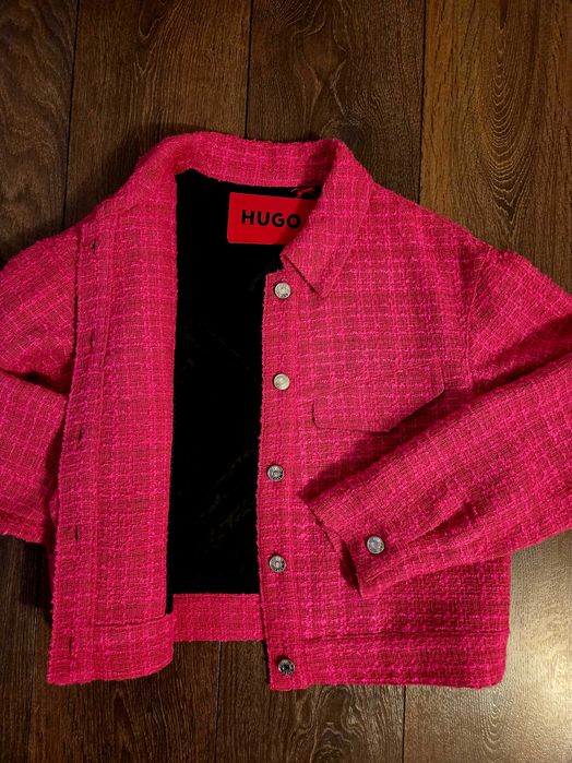 Jachetă HUGO Boss „Akulanna-1” fucsia