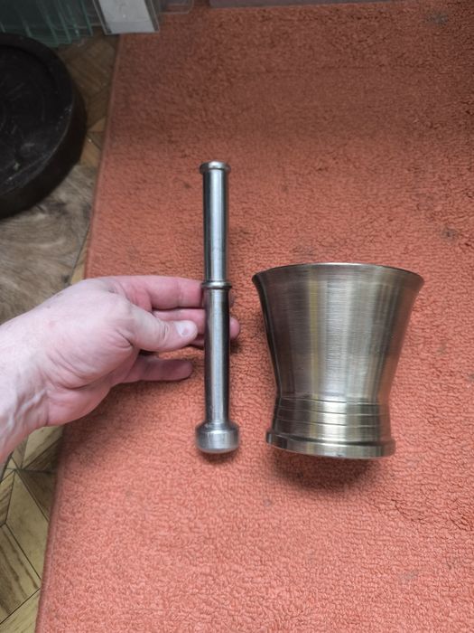 Ступка СССР из нержавеющей стали