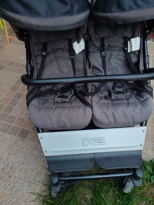 MOUNTAIN BUGGY Комбинирана количка за близнаци DUET V3 LUXURY РИБЕНА К